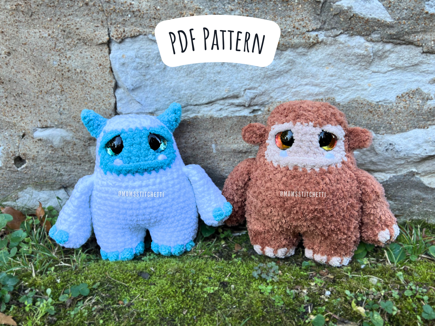 Yeti & Bigfoot Crochet Pattern