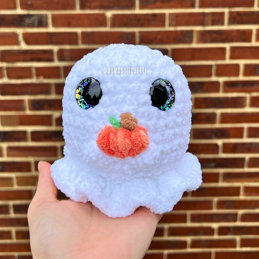 Pumpkin Ghost Plushie