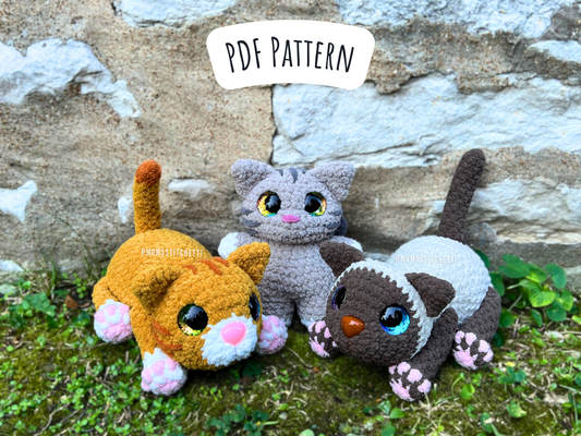 Cat Crochet Pattern Pack