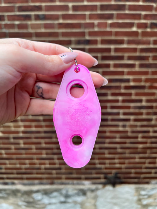 Pink Marble Safety Eye Tool (Flawed)