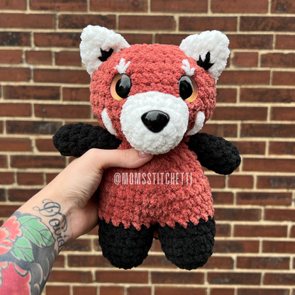 Raccoon and Red Panda Crochet Pattern