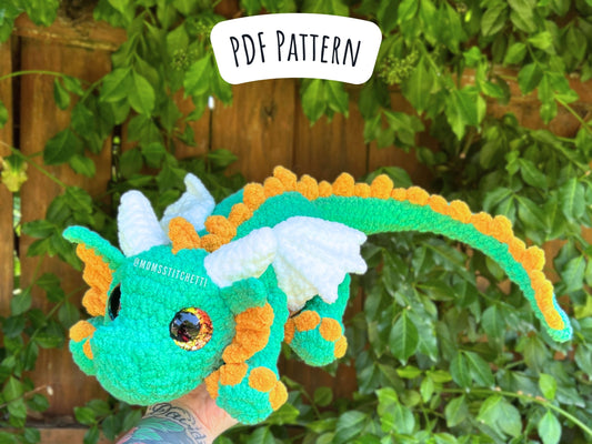 Snuggle Dragon Crochet Pattern
