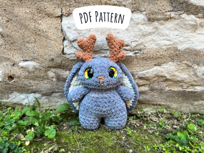 Jackalope Crochet Pattern