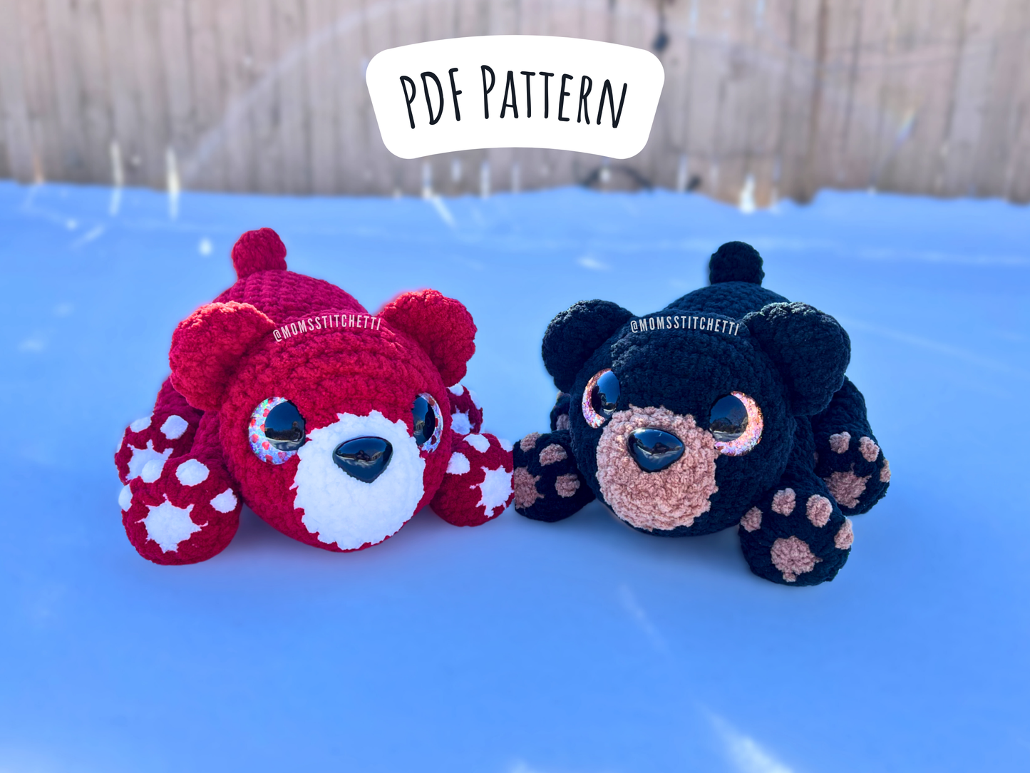 Snuggle Bear Crochet Pattern