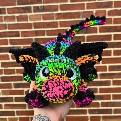 Rainbow Dragon Plushie