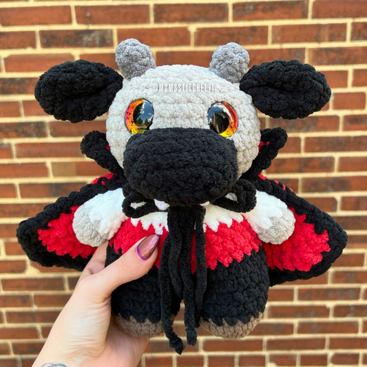 Vampire Cow Plushie