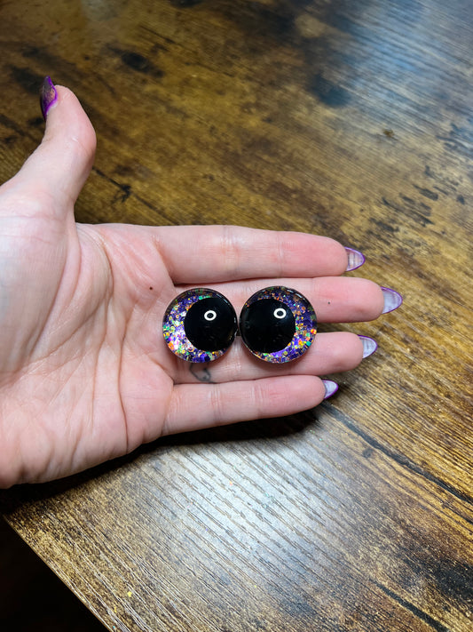 25 mm Kawaii Trick or Treat Safety Eyes (Imperfect)