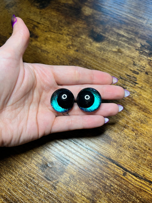 25 mm Kawaii Northern Lights Safety Eyes (Imperfect)