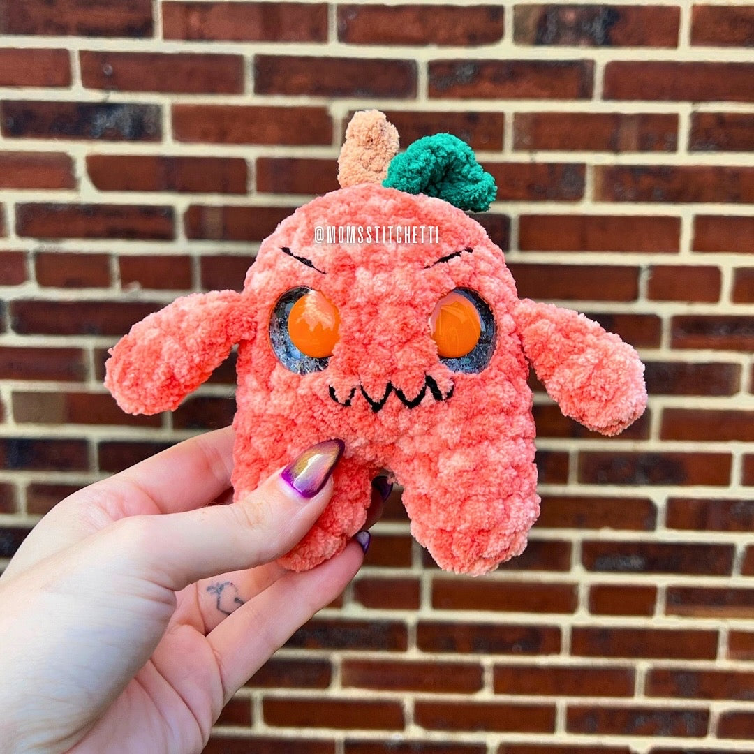 Mini Jack-o-lantern Plushie