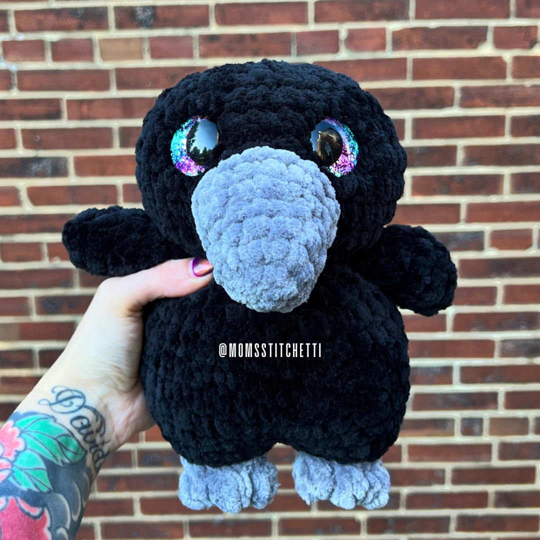 Jumbo Crow Plushie