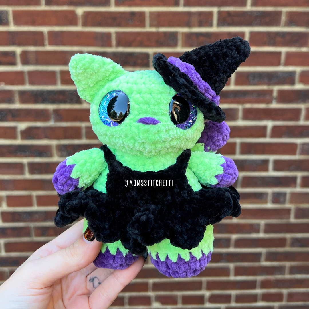 Witch Cat Plushie