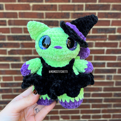 Witch Cat Plushie