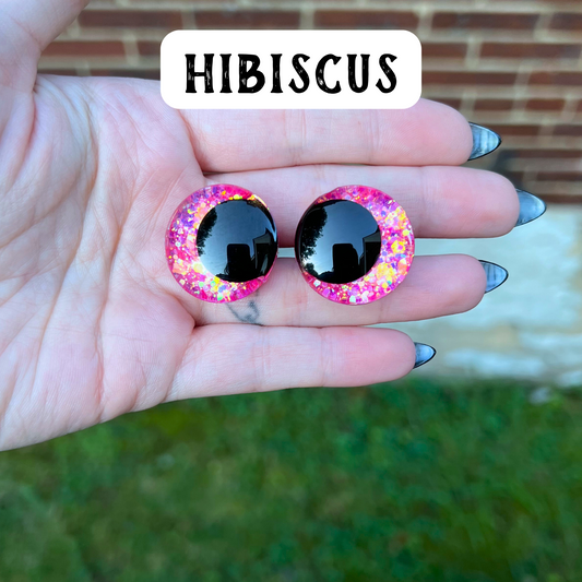 Limited Edition Safety Eyes (Hibiscus)