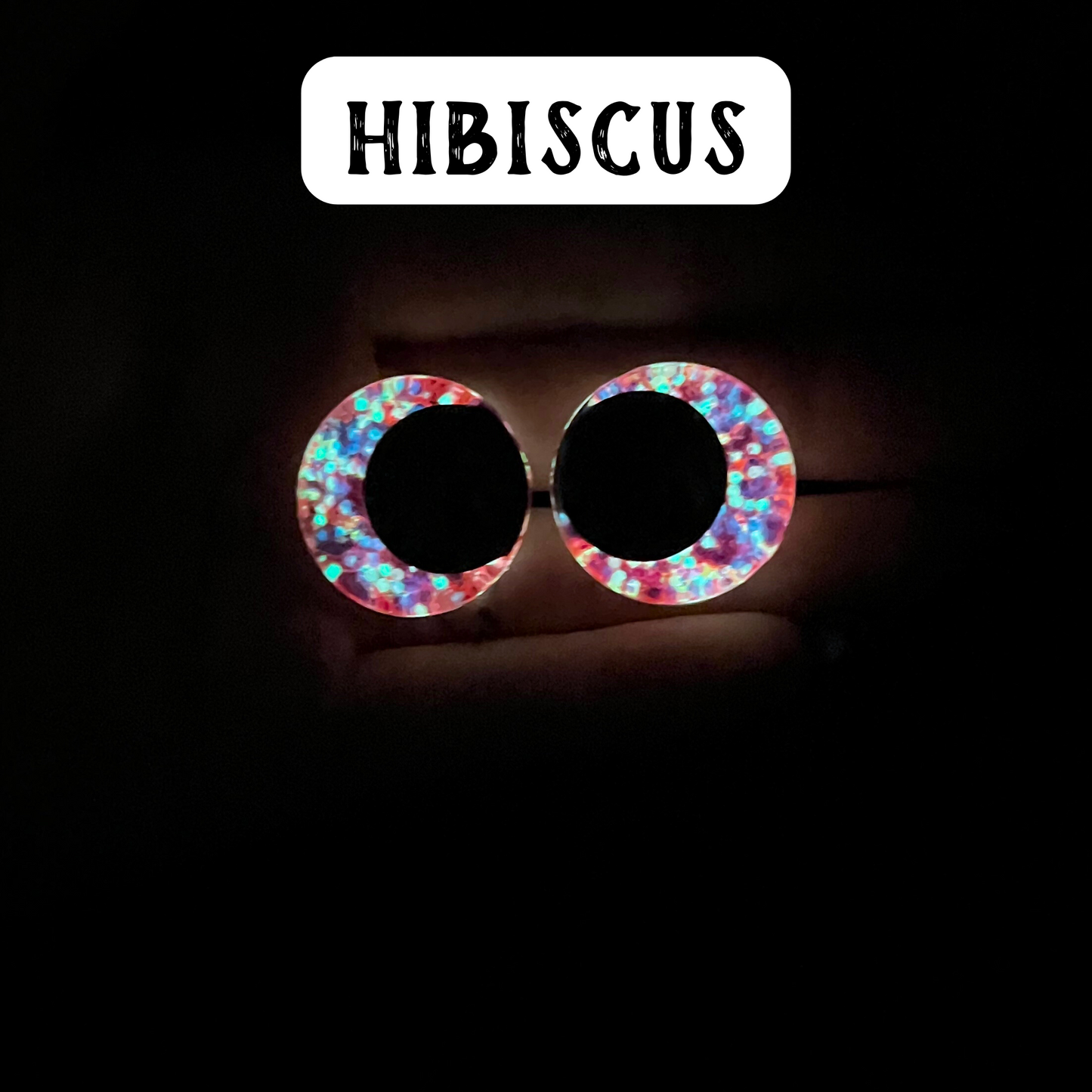 Limited Edition Safety Eyes (Hibiscus)