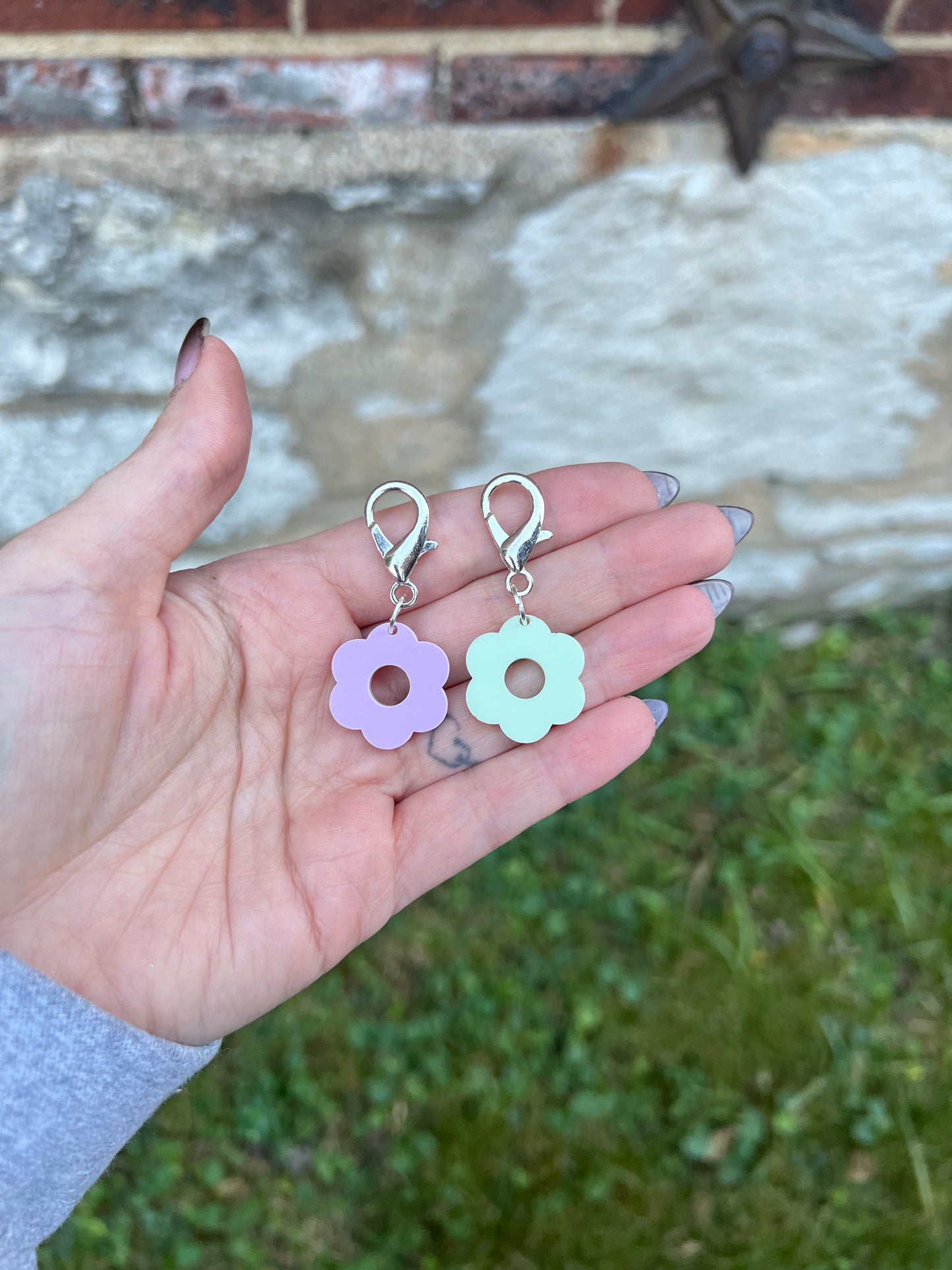 Flower Stitch Markers