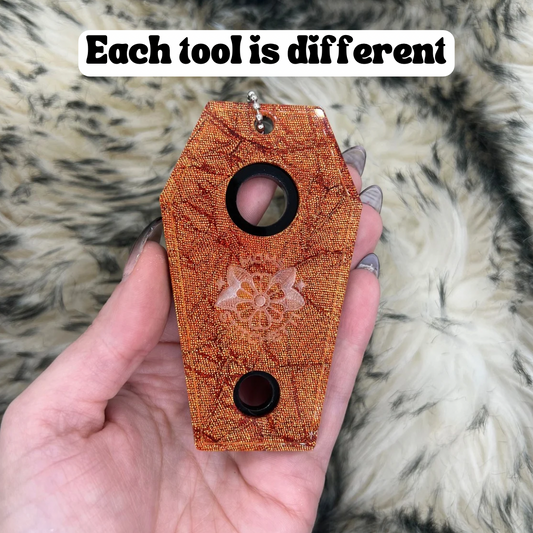 Bronze Coffin Safety Eye Tool