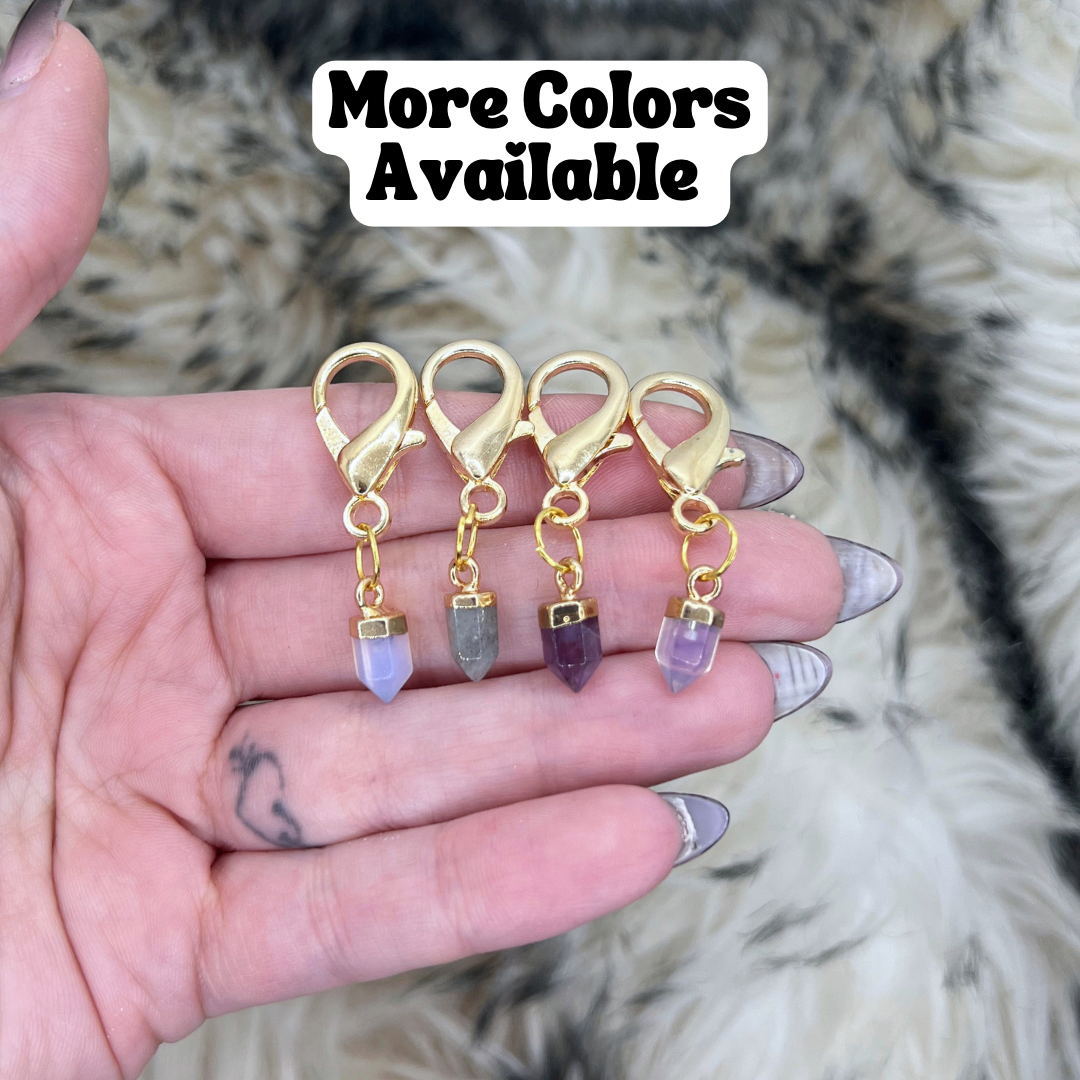 Dainty Crystal Stitch Markers