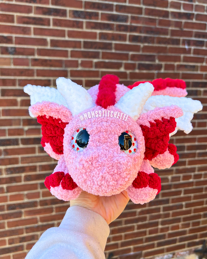 Valentine Dragon Plushie