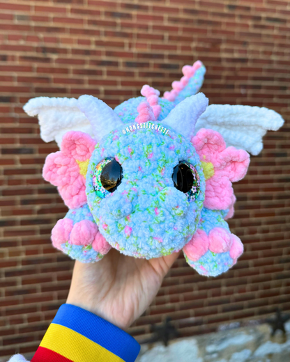 Flower Dragon Plushie