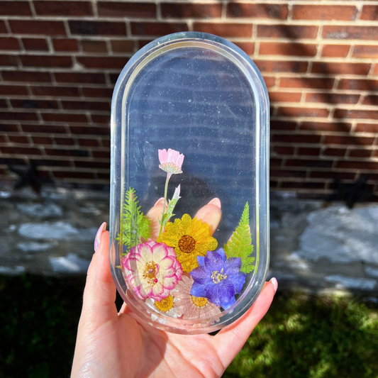 Imperfect Flowers Trinket Tray (Large)
