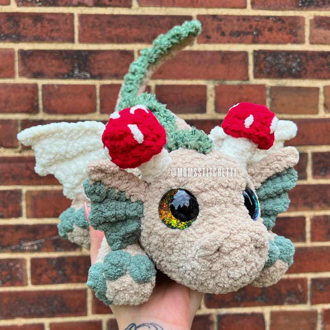 Mushroom Dragon Plushie