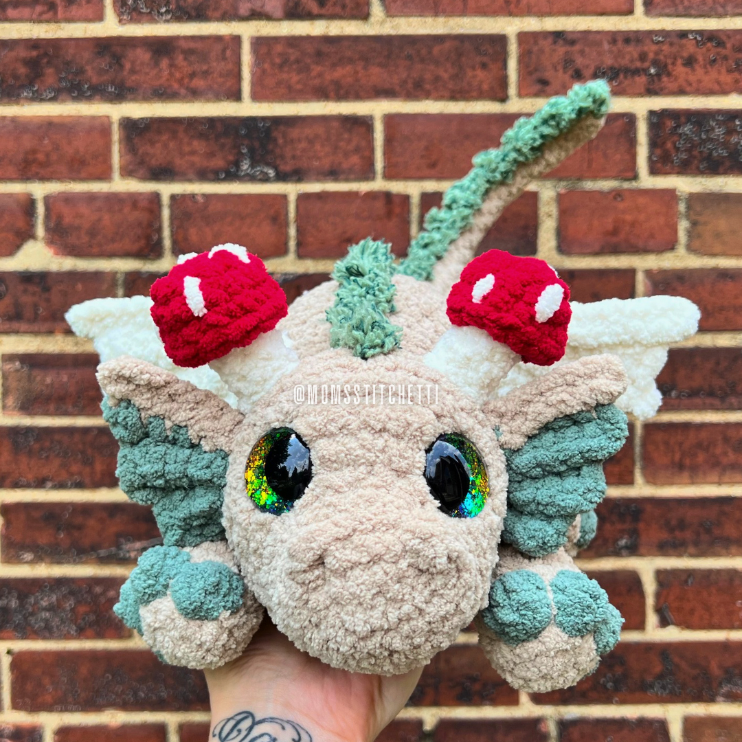 Mushroom Dragon Plushie