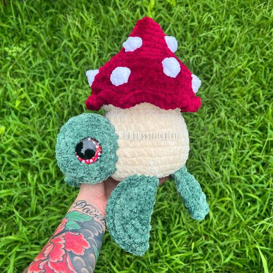 Mushroom Turtle Plushie