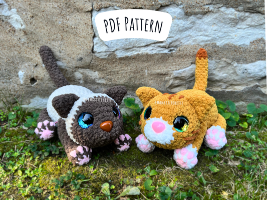 Snuggle Cat Crochet Pattern