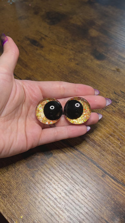 30 mm Kawaii Candy Corn Safety Eyes (Imperfect)