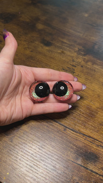 30 mm Kawaii Candy Apple Safety Eyes (Imperfect)