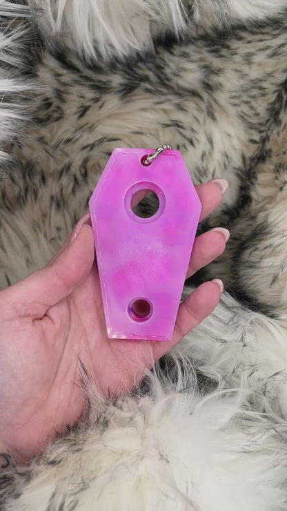 Flawed Pink Marble Safety Eye Tool