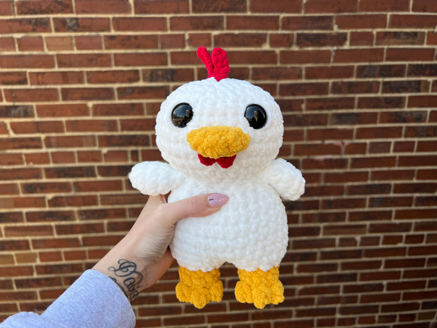 Duck/Chicken/Chick/Goose Crochet Pattern (No Sew!)